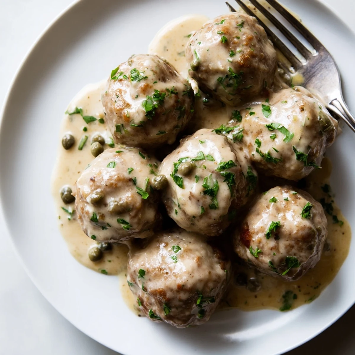 Königsberger Klopse: Saftige Fleischbällchen in einer würzigen, sahnigen Kapernsauce genießen.